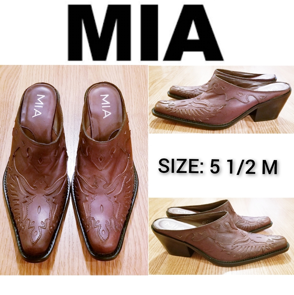 MIA Phoenix Western Slides/Slip-ons
